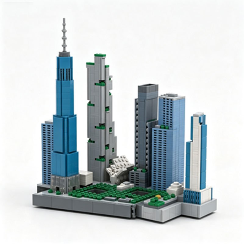 Architecture Skyline Building Set