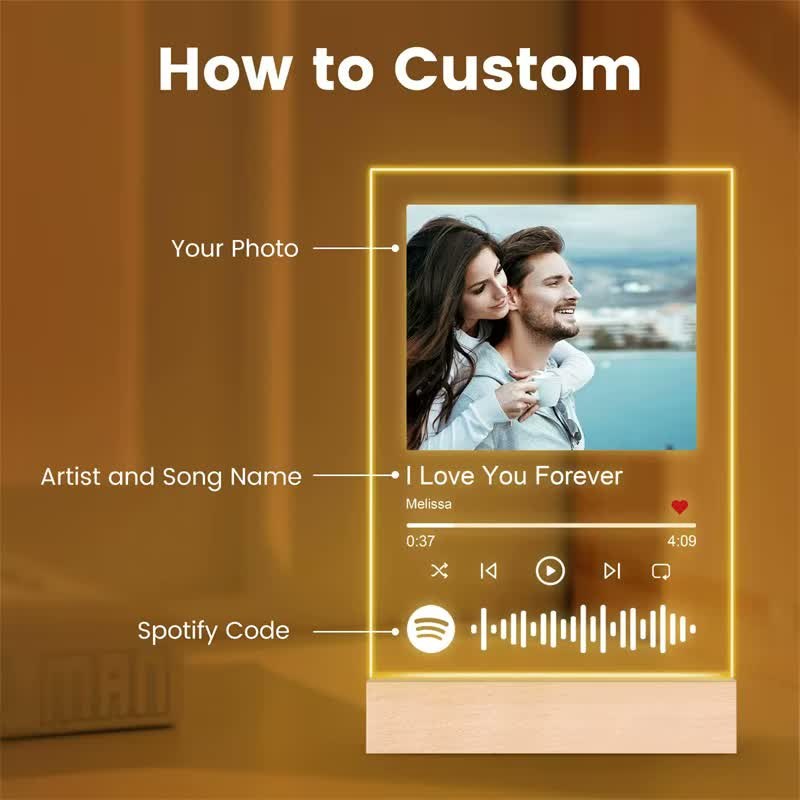 Custom Song Plaque
