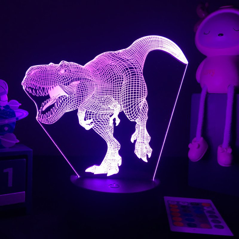 Dinosaur Terrarium Night Light