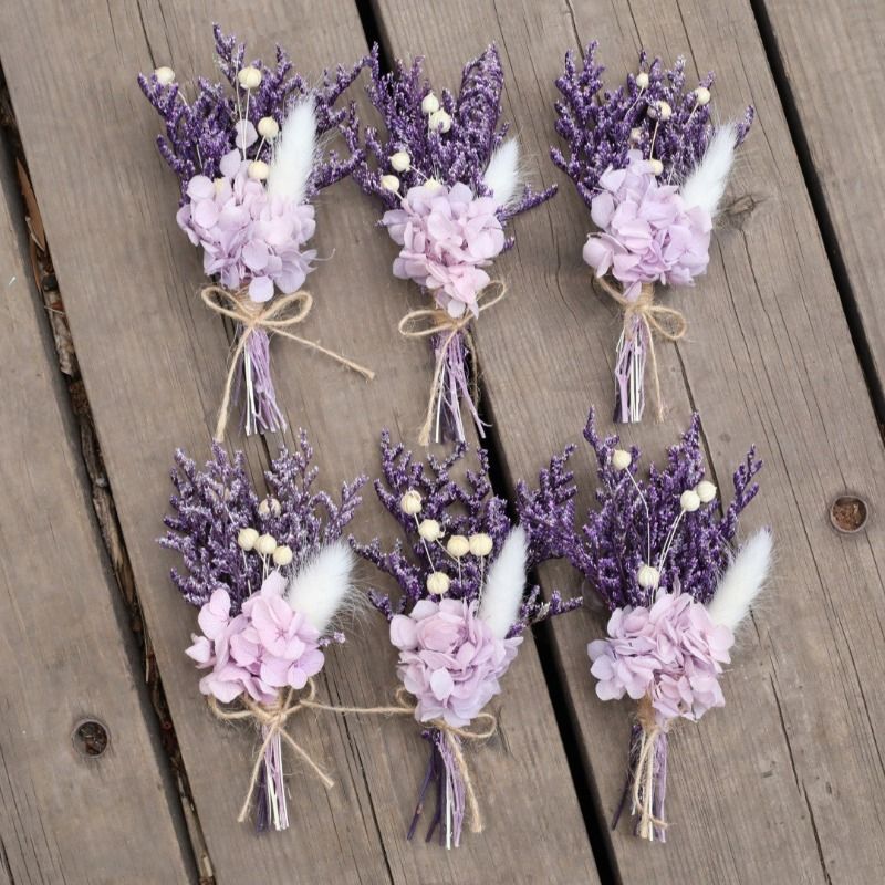 Dried Lavender Bouquet Set
