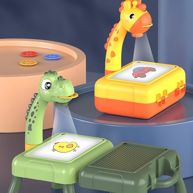 Kids Drawing Projector Table