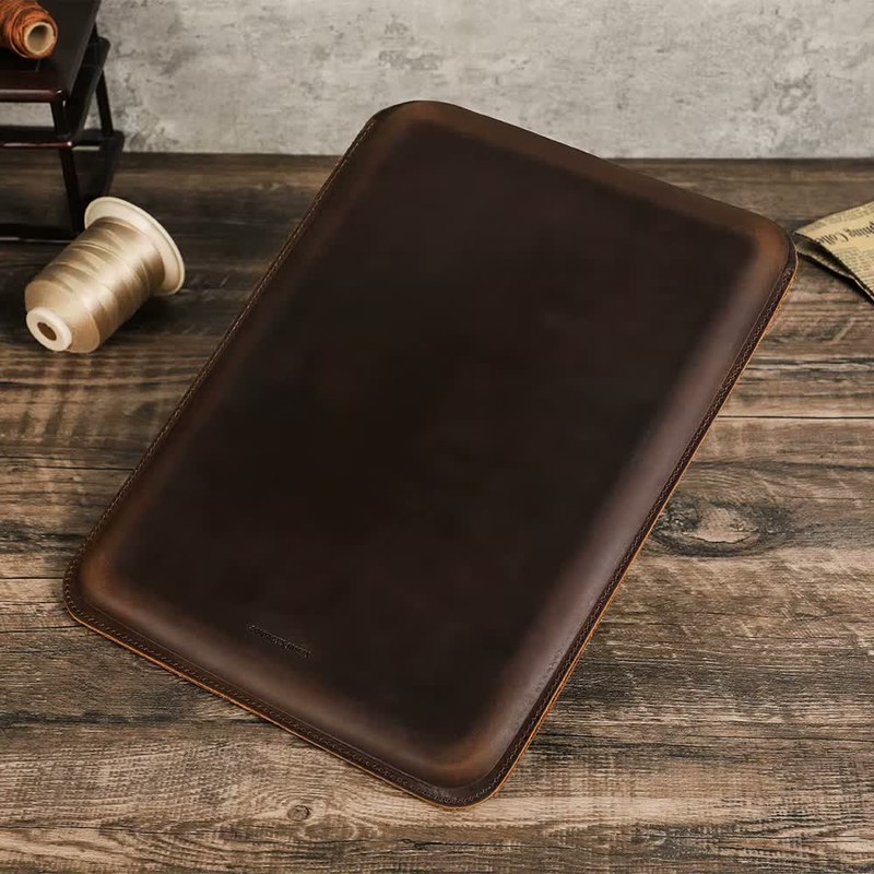 Full-Grain Leather Laptop Sleeve