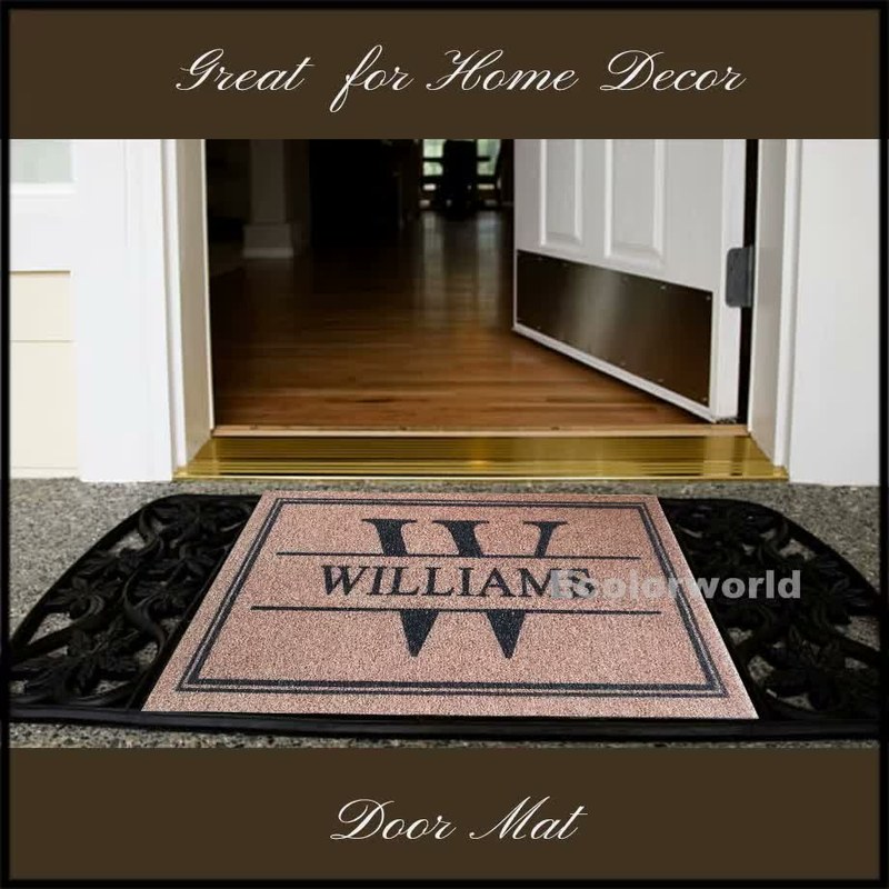Personalized Family Doormat